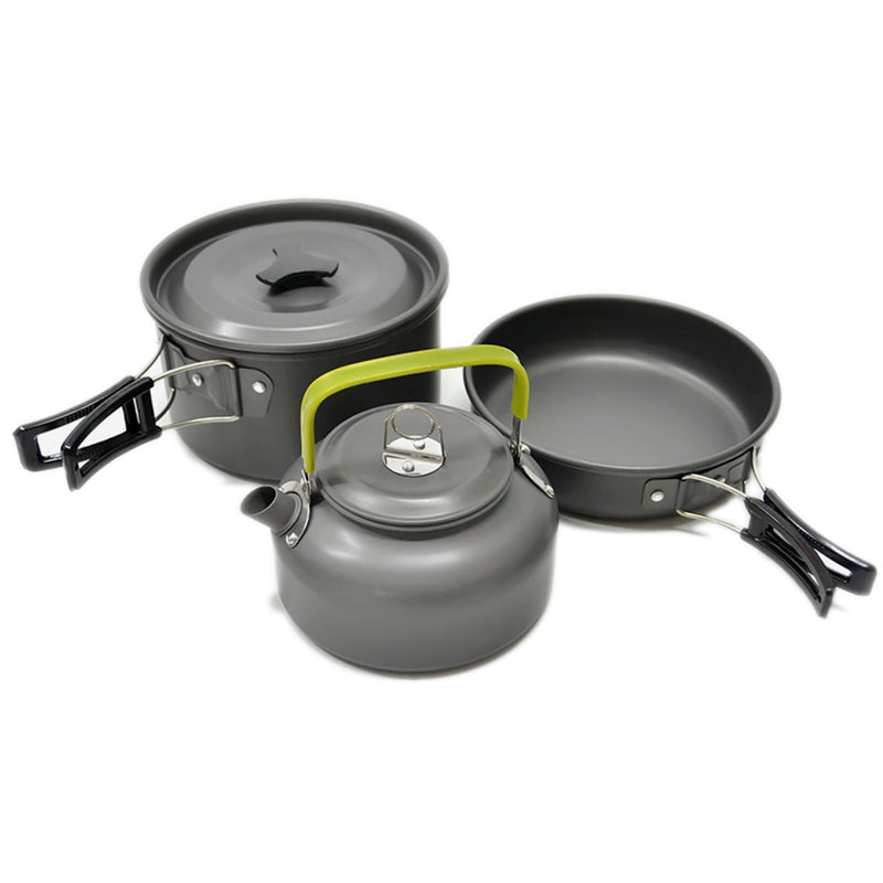 Ultra-light Aluminum Alloy Camping Cookware Utensils Outdoor Cooking Teapot-1