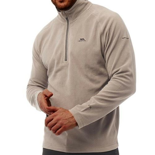 Mens Trespass Blackford Microfleece Zip Top-1