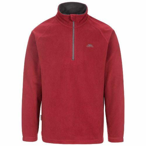 Mens Trespass Blackford Microfleece Zip Top-3