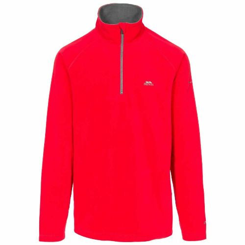 Mens Trespass Blackford Microfleece Zip Top-2