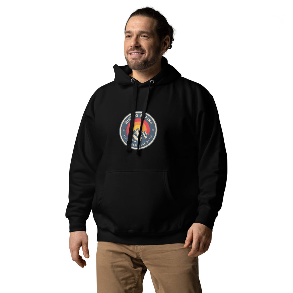Hiking Alpine Mountains Sweatshirt-1